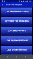 Love SMS In English syot layar 2