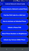 Smartphone Network Unlock Guide capture d'écran 2