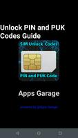 Poster Unlock PIN and PUK Codes Guide