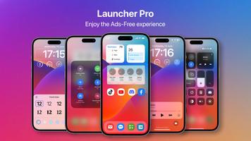 Poster Launcher OS 18 Pro, Phone 15