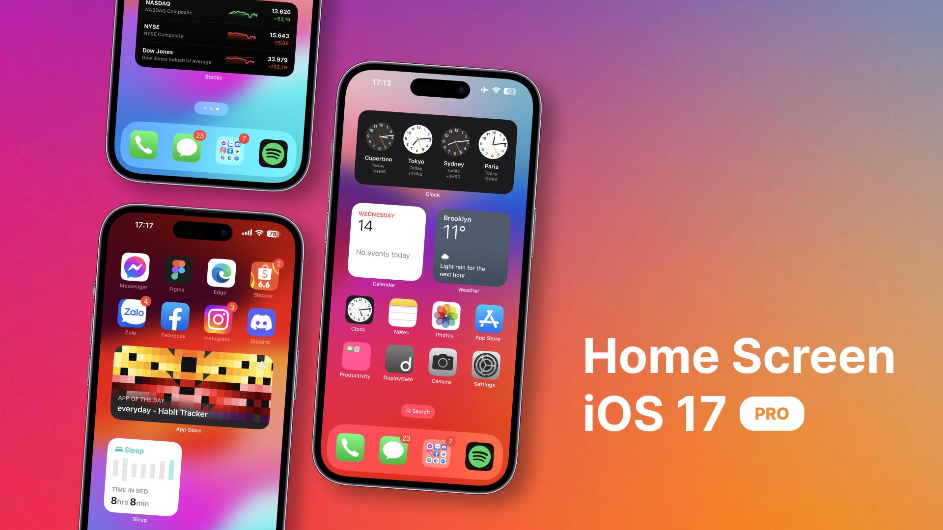 Ios launcher 18 pro