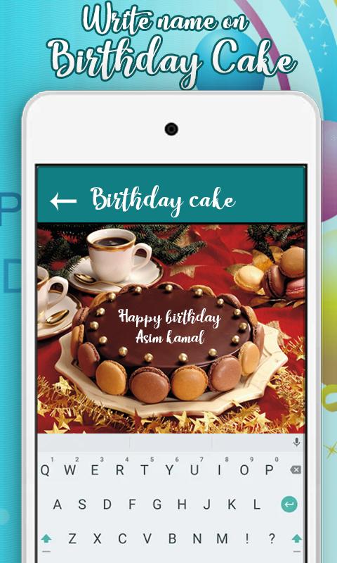 Gateau D Anniversaire Avec Nom Et Photo De Votre Pour Android Telechargez L Apk