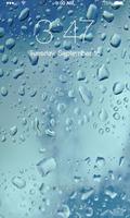 Water Drops Wallpaper Affiche