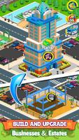 Idle clicker Build City Tycoon Affiche