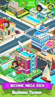 Idle clicker Build City Tycoon स्क्रीनशॉट 1