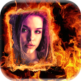 Fire Photo Frame icon