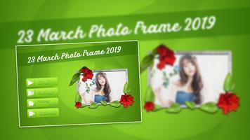 23 March Photo Frame 2019 plakat