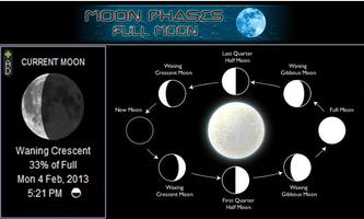 Phases of the Moon, Lunar Calendar Eclipse Free screenshot 3