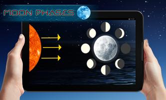 Phases of the Moon, Lunar Calendar Eclipse Free screenshot 2