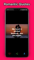 Romantic Love Quotes & Images capture d'écran 1