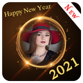 Happy New Year Photo Frames 2021