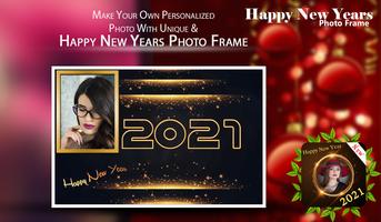 Happy New Year Photo Frames 2021 স্ক্রিনশট 1