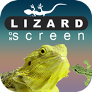 Funny Lizard On Phone Screen: Cute Joke APK
