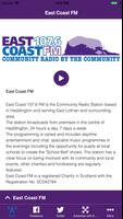 EastCoastFM Poster