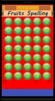 Fruits Spelling Learning Game โปสเตอร์
