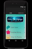 Learn Sign Language پوسٹر