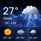 Live Weather: Radar & Forecast أيقونة