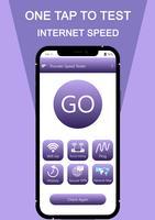 Internet SpeedTest Net Speed ​​Boost schnell Plakat