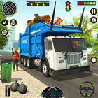 آیکون‌ Trash Truck Game Offline Games