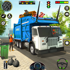 Trash Truck Game Offline Games icon