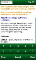 E-Codes Demo: Food Additives screenshot 3