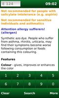 E-Codes Demo: Food Additives Ekran Görüntüsü 3