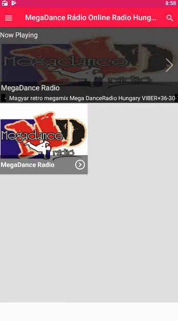 MegaDance Rádio Online Radio Hungary Music FM APK voor Android Download