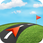 GPS Navigation: Traffic Route Finder, Map Location icône