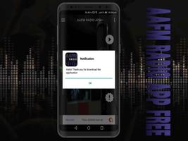 AAFM Radio App Free capture d'écran 2