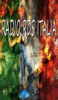 radio rds italia fm:app rds radio الملصق