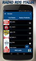 radio rds italia fm:app rds radio capture d'écran 2