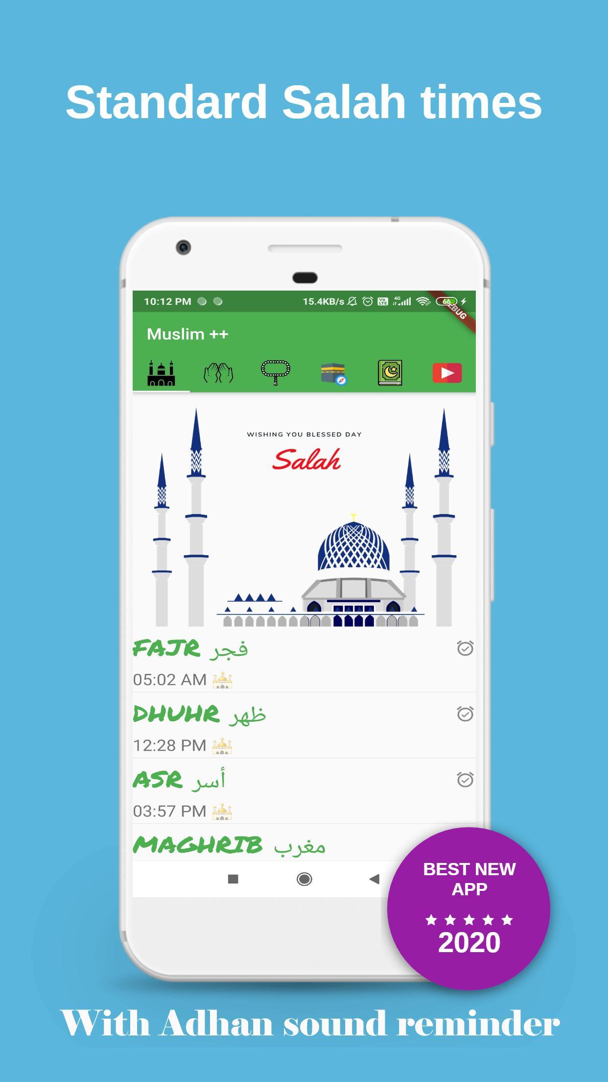 1muslim: Prayer times Azan для iphone.