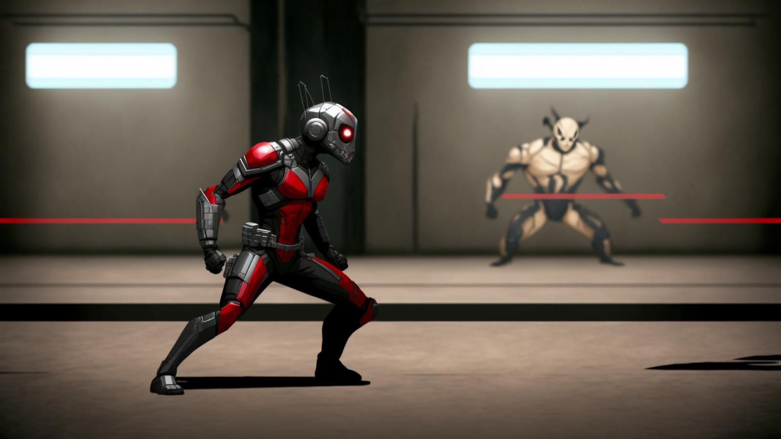 Combat man. The Ant игра Android.