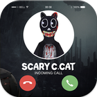 Talk With C.Cat - Scary Cartoon Cat Call Simulator icon