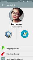 Nepali call video chat  & entertainment videos app capture d'écran 2