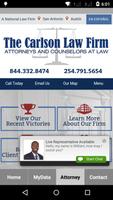 برنامه‌نما The Carlson Firm Accident App عکس از صفحه