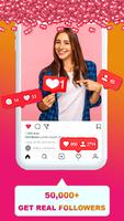 Real Followers & Likes for Instagram Guide Apps Plakat