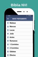 Biblia (NVI) Nova Versão Internacional (Português) تصوير الشاشة 1