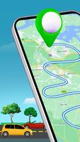 GPS Navigation Live Earth Maps Cartaz