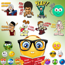 Emoji HD Talking Stickers for  APK