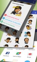 برنامه‌نما Emoji HD Talking Stickers for  عکس از صفحه