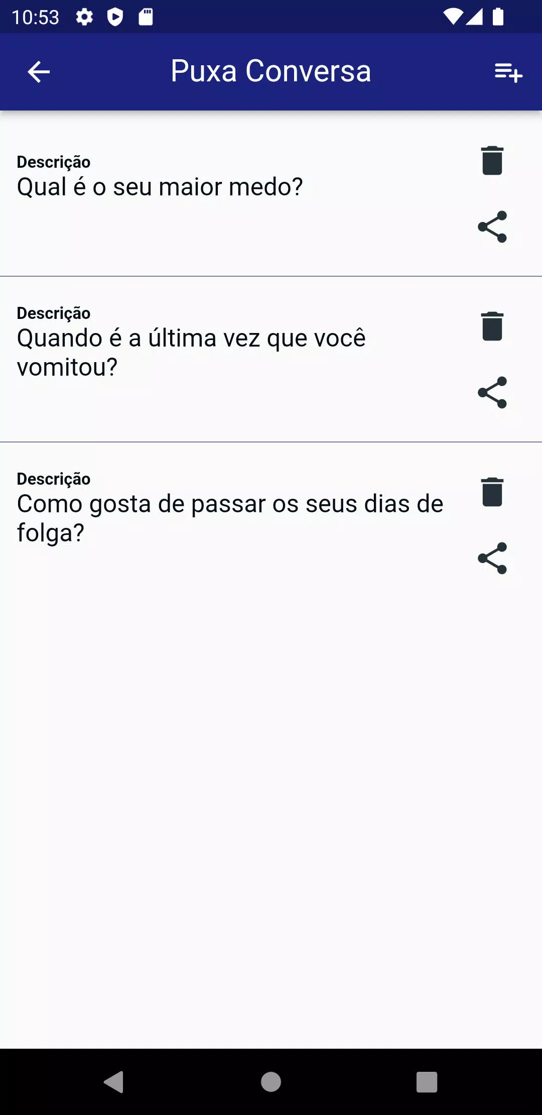 Jogo Puxa Conversa