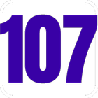 107.3 radio station icône