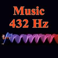 frequency 432 hz - music poster