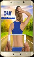 X-Ray Cloth Remover:Girl Scanner Simulator funny Affiche