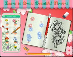 Draw and Color Flowers & Plant poster