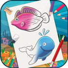 Learn to Draw Chibi Sea Animal أيقونة