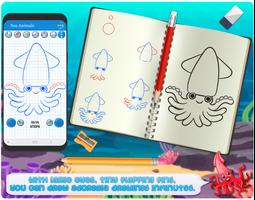 Learn to Draw Chibi Sea Animal تصوير الشاشة 2