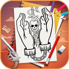 Learn to Draw Skull Tattoos icon