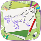 آیکون‌ Learn How to Draw Dinosaurs